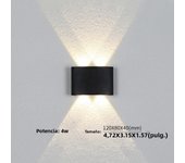 LED Wall Lamp Outdoor Waterproof IP66 Interior Wall Light 2W 4W 6W 8W 10W minimalist creative bedroom bedside lamp