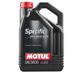 Aceite Motul Specific Vw 503.00-506.00/01 0w30 5l   Ce U