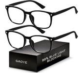 Blue Light Blocking Glasses - Fashion Square Fake Eyeglasses, Anti UV Ray Computer Gaming Glasses Blue Blockers for Women/Men
