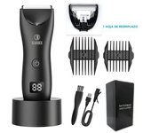 Intimate Pubic Hair Removal for Men Electric Groin Trimmer Male Shaver for Sensitive Areas Waterproof Safety Razor Body Hair
