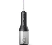 PHILPS HX3826/33 Irrigador Oral sin cables Sonicare Power Flosser 3000 con tecnología Quad Stream Color Negro