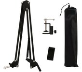 Camera Phone tripod Table Stand Set Desktop Tripod Overhead Shot Photography Arm Overhead Stand For Phone Camera Ring Light Lamp
