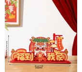2025 Spring Festival Decoration New Year Desktop 3D Ornaments The Year of Snake Wall Hanging Chinese New Year Joyful Decoration