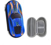 3D Racing car Pencil cases Cartoons school pencil case for children Stationery box EVA plastic pen case boy cute pen bag gifts