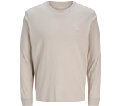 Jack & Jones mod. 12281986 Camiseta m/l con pequeño logo bulldog bordado
