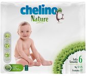 CHELINO Nature Pañales Talla 6 de 17 a 28 kilos 27 uds ✅ Entrega 24/72h