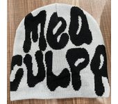 Gorros hombres mujeres calidad lana Cap caliente Kpop moda cien tomar lana Cap Ins nuevo neto rojo diseño Y2K meaculpa Beanie