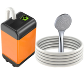 Showers De Camping Portátiles Eléctricos Con Bomba Y Pantalla Digital IPX7 Impermeable Para Actividades Al Aire Libre Y Senderismo