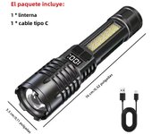 Newest Ultra Powerful Flashlight 9000000LM Super Bright Rechargeable Lamp IPX6 Waterproof Torch 5 Modes Tactical Lantern Hunting