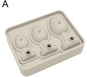 Silicone Prank Butt Plug Shaped Mold Fun Shape Ice Cube Molds Novelty Ice Cube Trays for Ice Chilling Whiskey Cocktails Moulds