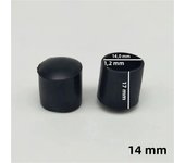16Pcs Silicone Table Chair Leg Tips Caps Black/Transparent Non-slip Floor Protector Furniture Bottom Reduce Noise End Covers