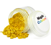 Colorante Lustre Dust Magic Colours - Oro Real / Royal Gold (10 Ml) - Pigmento Comestible de Alta Concentración