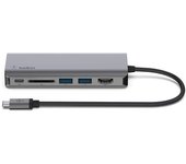 PUERTO REPLICADOR USB-C BELKIN HDMI + RJ45 + 2XUSB 3.0 + USB-C + SD