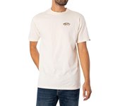 Off The Wall Block Fill Ss Crew Tee-B  Casual Camisetas, beisboleras y polos Hombre