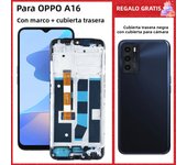 6.52'' For OPPO A16 2021 CPH2269 LCD Display Touch Screen Digitizer Assembly With Frame For OPPO A16s CPH2271 Display Screen