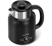 Taylor Swoden Hervidor de Agua, Temperatura Ajustable, Pantalla LED con Visualización de Temperatura.Doble Pared de Acero Inoxidable, Función Mantener Temperatura. (1.7L, 2200W)