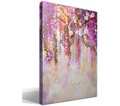 Cuadro Canvas Floral 3 - Imagen Realista - Lienzo de Algodón 100% - Bastidor de Madera Reforzado - Fabricado en España