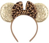 Hot Sales Mermaid Mouse Ears Headband For Girls Women 4.5" Bow Hairband Cartoon Character Cosplay Hair Accessories