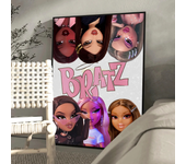 1PC Bratz Doll Poster Paper Print Home Living Room Bedroom Entrance Bar Restaurant Cafe Art Painting Decoration