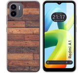 Funda Silicona para Xiaomi Redmi A1 diseño Madera 03 Dibujos
