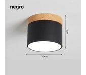 Household ceiling lamp entrance bay window balcony aisle corridor solid wood ceiling lamp ceiling LED surface mounted downlight