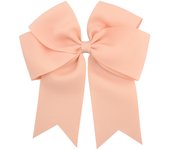 Cute 6 Inch Colorful Bow Elegant Hair Clip Child Grosgrain Ribbon Hairgrips Hairpin Headwear Girl Hair Accessories Wholesale