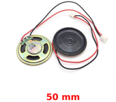 MINI ALTAVOZ 0,5W 8 OHM 50 MM con cable con terminal ph 2.54mm