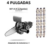 JANGKLIFE 4/6 Inch Electric Drill Modified To Electric Chainsaw adapter Tool Portable Conversion Head Kits  Woodworking Pruning