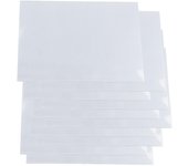 10x Blank Heat Shrink Papers Sheets 6Inchx8inch Handmade Supplies for Keychain Crafts Ornaments Making