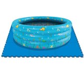 Suelo Protector Piscinas 9 piezas 50x50 cm. Accesorios piscina JUGUETILANDIA