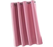 6 Colors and 2 Sizes Available, Blackout Ring Top Half Curtain Window Tiers Valance Sheer Voile Cafe Kitchen