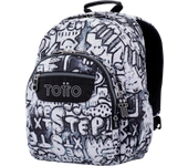 Totto España Mochila Escolar Eco-friendly Klin - Gommas para Niños 8-10 Años