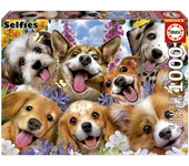 Puzzle 1000 piezas Selfie de Perritos (Educa 19931)