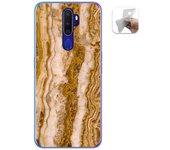 Tumundosmartphone Funda Gel Tpu para Oppo A9 2020 diseño Mármol 10 Dibujos