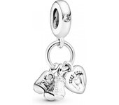 Pandora - Charm colgante en plata de ley Mi Bebé 798106CZ
