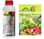 AGROBULL ® | Fertilizante Concentrado Huerto Bio | árboles Frutales Horticolas de Plantas Interior | Balcón Jardin Terraza | Abono Líquido Npk Aminoacidos Naturales Micronutrintes | Fertilizante Universal