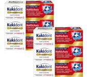 Kukident Crema Adhesiva Fuerte – Pack 6 x 40 g – Adhesión Extra Fuerte y Duradera para Prótesis Dentales – Comodidad y Protección Todo el Día