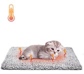 Cama autocalentable para Gatos y Perros, alfombra autocalentable de 24x18 pulgadas, almohadilla Térmica extra Cálida para