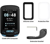 Pantalla a color cc600 bicicleta computadora inteligente navegación GPS inalámbrico Bicicletas velocímetro WiFi Ant + 11 idiomas Ciclismo odómetro