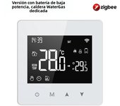 Termostato Inteligente AVATTO Tuya WiFi/ZigBee Para Calentador De Agua Y Gas Batería De Bajo Consumo Control De Temperatura Compatible Con Alexa Google Home Alice