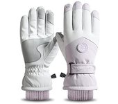 Guantes de nieve para esquí de invierno para jóvenes, para hombres y mujeres | Guantes cálidos para clima frío, impermeables y con pantalla táctil, guantes de trabajo de invierno