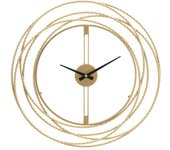 Reloj de Luz MF237, Metal, Oro, 50x4x50 cm