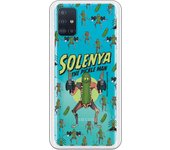 Funda original compatible con Samsung Galaxy A51 - Rick y Morty Solenya Pickle Man