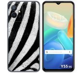 Funda Silicona para Vivo Y55 5G diseño Animal 02 Dibujos