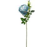 Poenia Arte Floral - Varas de Rosa Artificial 65cm - Pack de 3 - Decoración Floral