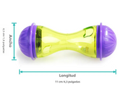 Cuenco Divertid para Gatos y mascotas, juegos de Alimentación para Perros, Jase, alimentador para Perros y gatitos, contenedor de fugas de comida, juegos de entrenamiento para ejercicio