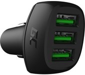 Green Cell PowerRide CADGC01 Cargador USB KFZ, LKW Ausgangsstrom (MAX.) 2400mA 3 x USB