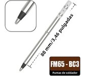 FM65 High-quality T65 Tips Soldering Iron Tip for GVDA GD300 T85 HS01 Welding Equipment Tools Welder Solder Station Cautin Sting