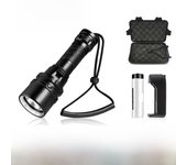 Powerful LED Diving Flashlight Super Bright T6/L2 Professional Underwater Torch IP68 Waterproof Rating Lamp Using 18650 Battery