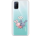 Funda compatible con Oppo A52/A72/A92 - Pareja corazon